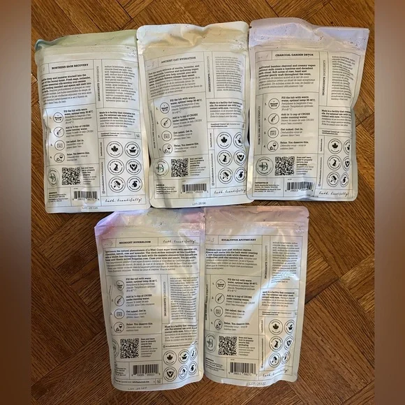 Bathorium Crush Bath Soaks - Bundle of 5 - Picture 2 of 7